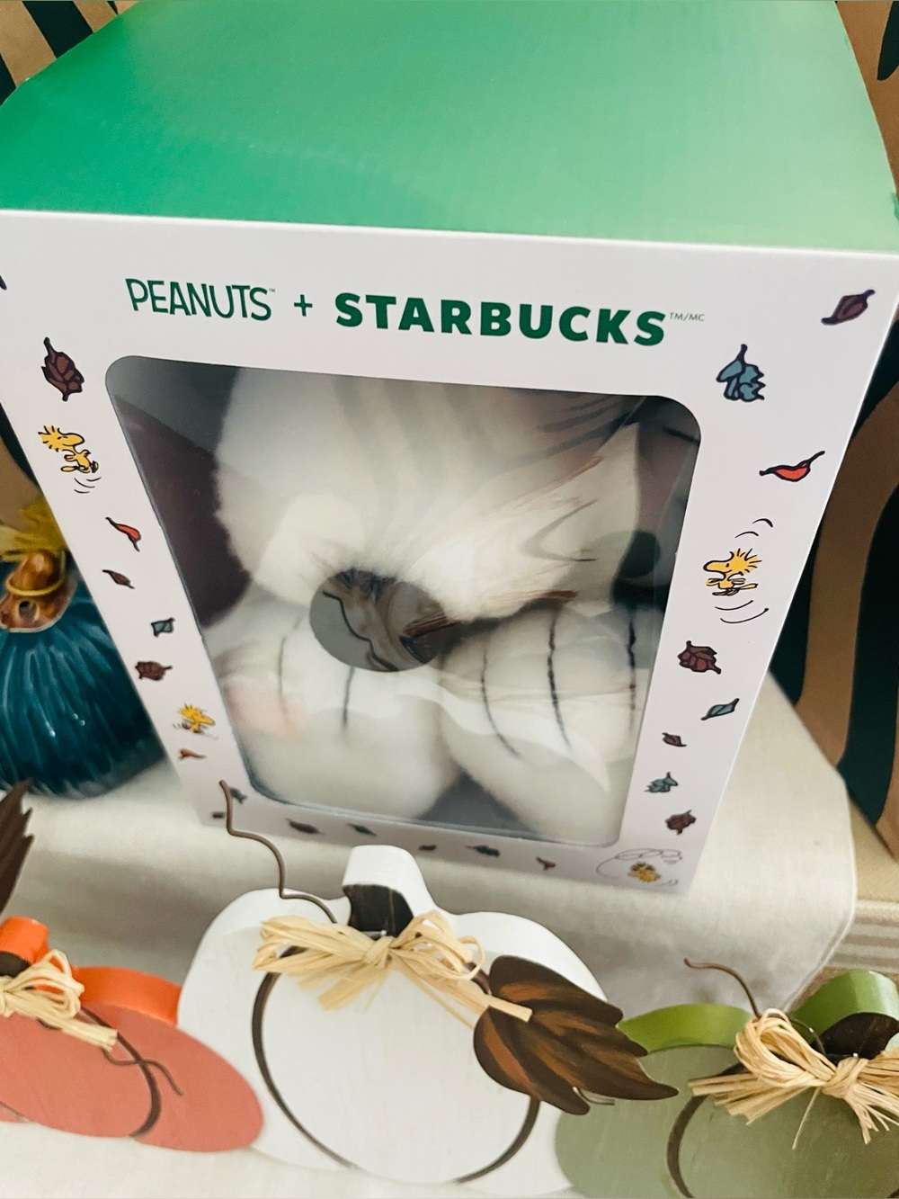 Peanuts x Starbucks White Plush Snoopy Dog - Collaboration